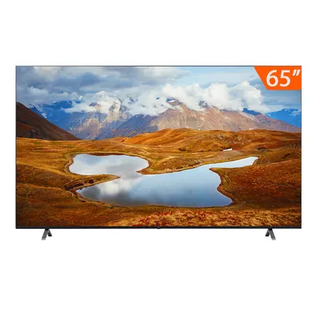 Smart TV LED 65" Ultra HD 4K LG 65UR871C0SA ThinQ AI 3 HDMI 2 USB Wi-Fi Bluetooth HDR10