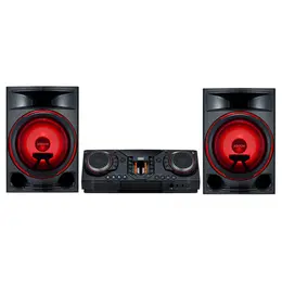 Caixa de Som Bluetooth LG Mini System XBOOM CL87 2350W RMS Modo DJ Karaokê