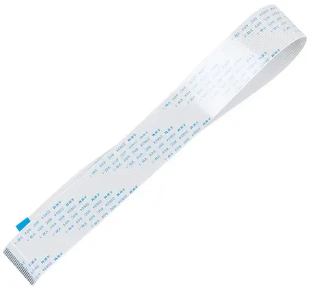 Cabo FPC AWM 20624 para Impressora 3D Creality Branco