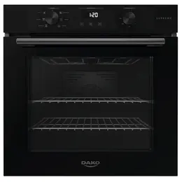 Forno Elétrico de Embutir 80 L Dako Supreme com Timer Digital Painel Touch e Analógico Preto 220V