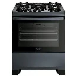 Fogão 5 Bocas à Gás Dako Supreme Acendimento Automático Mesa de Vidro Painel Touch Titânio Bivolt