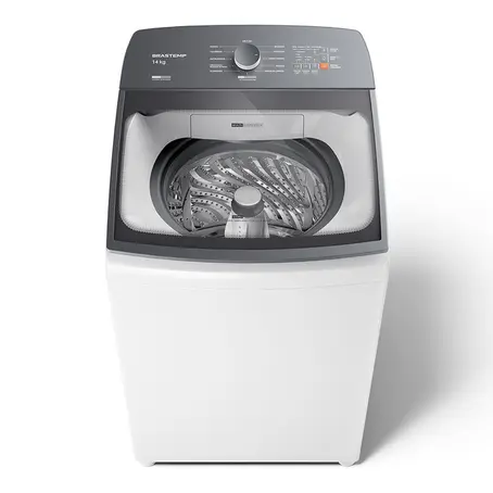 Máquina de Lavar Brastemp 14 kg BWJ14AB Automática Smart Sensor Tira Manchas Advanced Branca 110V