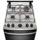 Fogão 4 Bocas à Gás Electrolux FE4IG Acendimento Automático Mesa de Inox PerfectCook Prata Bivolt