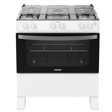 Fogão 5 Bocas Itatiaia Waves New Branco - Bivolt - 3700000378 Fogão 5 Bocas Itatiaia Waves New Branco - Bivolt - 3700000378
