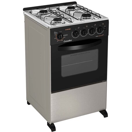 Fogão 4 Bocas Esmaltec Caribe Inox – Bivolt – 4112