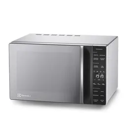 Micro-ondas 23 Litros Electrolux ME23S Efficient Prata/Preto com Porta Espelhada 110V