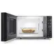 Micro-ondas 23 Litros Electrolux ME23S Efficient Prata/Preto com Porta Espelhada 110V
