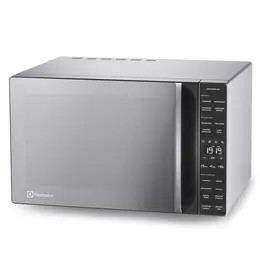 Micro-ondas 36 Litros Electrolux ME36S Efficient c/Função Tira Odor Prata com Porta Espelhada 110V