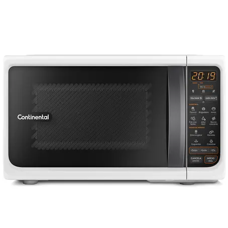 Micro-ondas 21 Litros Continental MC21B com Função Tira Odor e Limpa Fácil Branco 110V