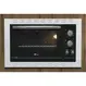 Forno Elétrico de Embutir 44 Litros Fischer Fit Line com Revestimento Autolimpante Branco/Preto 110V