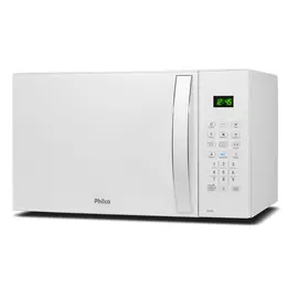 Micro-ondas 34 Litros Philco PMO34BB com Função Tira Odor e Limpa Fácil Branco 110V