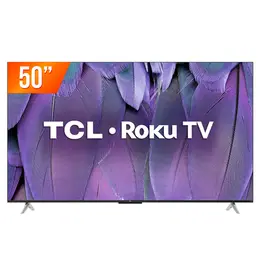 Smart TV LED 50" Ultra HD 4K TCL Roku 50RP630 Comando de Voz HDR 4 HDMI 1 USB Wi-Fi
