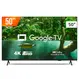 Smart TV DLED 50" Google TV Ultra HD 4K Philips 50PUG7408/78 Comando de Voz Dolby Vision HDR 3 HDMI