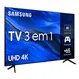 Smart TV LED 50" Ultra HD 4K Samsung 50CU7700 Processador Crystal 4K Gaming Hub HDR 10+ 3 HDMI USB