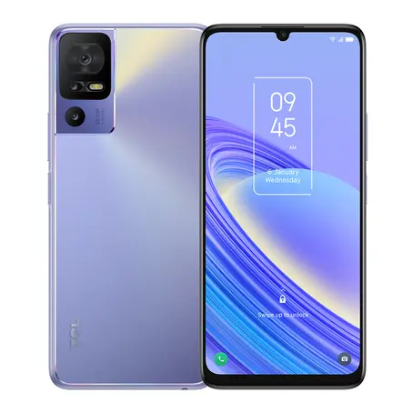 Smartphone TCL 40 SE 4G 256GB 6GB RAM Tela HD+ 6,7" Câmera Tripla 50+2+2MP e Frontal 8MP Violeta