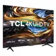 Smart TV LED 65" Google TV Ultra HD 4K TCL 65P755 Comando de Voz HDR10+ 120Hz DLG HDMI 2.1 Bluetooth