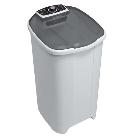 Tanquinho Newmaq 15 Kg com Lavagem por Turbilhonamento e Timer 9 Programas Branco 110V