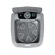 Tanquinho Newmaq 16 Kg com Lavagem por Turbilhonamento e Timer 9 Programas Cinza 110V
