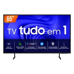 Smart TV LED 65" Ultra HD 4K Samsung UN65DU7700GXZD Processador Crystal 4K Gaming Hub HDR 3 HDMI USB