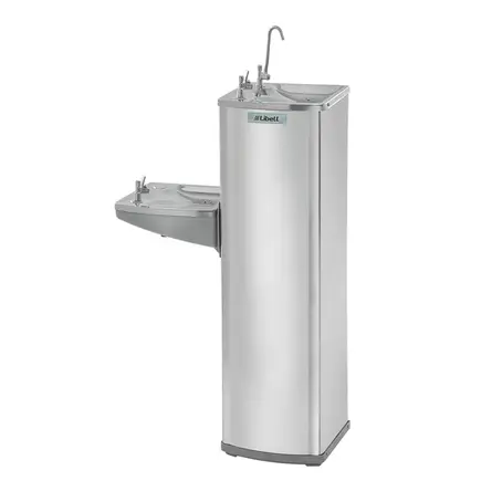 Bebedouro Purificador de Água de Pressão de Coluna Libell Press Star Side Inox 110V