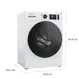 Lava e Seca Brastemp 11Kg/6Kg com Smart Sensor by AI BNO11AB Branco 110V