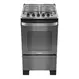 Fogão 4 Bocas a Gás Itatiaia Itachef com Mesa de Inox Acendimento Automático Reflecta Fumê Bivolt