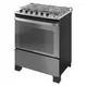 Fogão 5 Bocas a Gás Itatiaia Itachef com Mesa de Inox Acendimento Automático Reflecta Fumê Bivolt