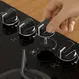 Cooktop 4 Bocas a Gás Itatiaia Itaplus com Tripla Chama e Mesa de Vidro Superautomático Preto Bivolt