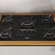 Cooktop 5 Bocas a Gás Itatiaia Itaplus com Tripla Chama e Mesa de Vidro Superautomático Preto Bivolt