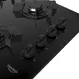 Cooktop 4 Bocas a Gás Dako Pratiko Mesa de Vidro Mega Chama Acendimento Superautomático Preto Bivolt