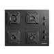 Cooktop 4 Bocas a Gás Brastemp BDD61BE Mesa de Vidro e Acendimento Superautomático Preto Bivolt