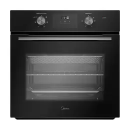 Forno Elétrico de Embutir 80 Litros Midea TST80P2 Digital com Airfryer Duplo Grill Preto 220V