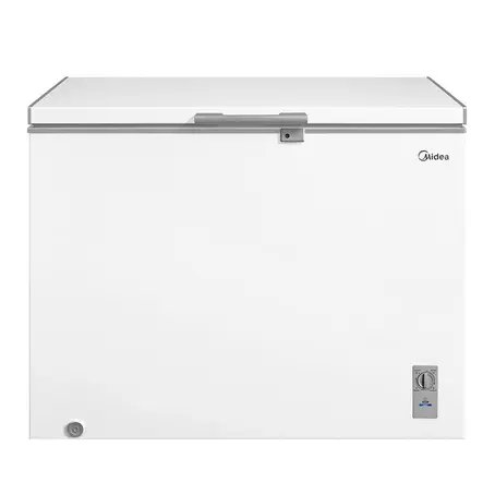 Freezer Horizontal Midea 293 Litros 01 Porta MDRC411FZD013 Flexbeer Inverter Turbo Freezer Branco Bivolt