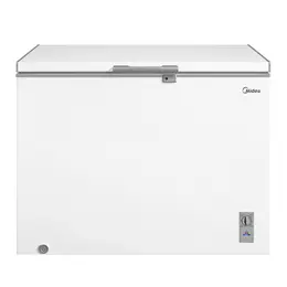 Freezer Horizontal Midea 293 Litros 01 Porta MDRC411FZD013 Flexbeer Inverter Turbo Freezer Branco Bivolt