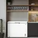 Freezer Horizontal Midea 293 Litros 01 Porta MDRC411FZD013 Flexbeer Inverter Turbo Freezer Branco Bivolt