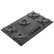 Cooktop 5 Bocas a Gás Brastemp BDD75BE Grades de Ferro Mesa de Vidro Superautomático Preto Bivolt