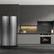 Geladeira Frost Free Side by Side Smart Inverter Midea 442 Litros MDRS598FGA041 Digital Inox 110V