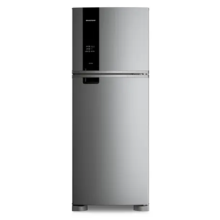 Geladeira Frost Free Brastemp 463 Litros BRM55FKANA Duplex Cold Room Fresh Box Inox 110V