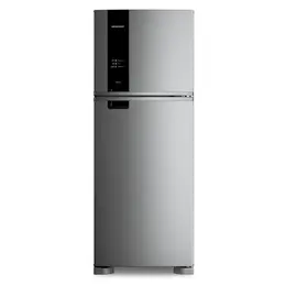 Geladeira Frost Free Brastemp 463 Litros BRM55FKANA Duplex Cold Room Fresh Box Inox 110V