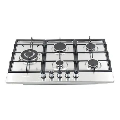 Cooktop 5 Bocas a Gás Itatiaia CGITA3005B Acendimento Superautomático Tripla Chama Inox Bivolt