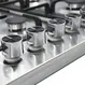 Cooktop 5 Bocas a Gás Itatiaia CGITA3005B Acendimento Superautomático Tripla Chama Inox Bivolt