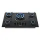 Cooktop 5 Bocas a Gás Itatiaia ItaMega Tripla Chama e Acendimento Superautomático Preto Bivolt