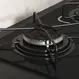 Cooktop 5 Bocas a Gás Itatiaia ItaMega Tripla Chama e Acendimento Superautomático Preto Bivolt