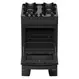 Fogão 4 Bocas à Gás Atlas Top Glass Acendimento Automático e Mesa de Vidro Preto Bivolt