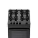 Fogão 4 Bocas à Gás Atlas Top Glass Acendimento Automático e Mesa de Vidro Preto Bivolt