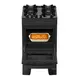 Fogão 4 Bocas à Gás Atlas Top Glass Acendimento Automático e Mesa de Vidro Preto Bivolt