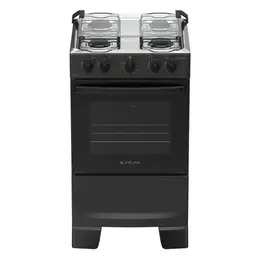 Fogão 4 Bocas à Gás Atlas Coliseum Plus com Mesa de Inox Preto