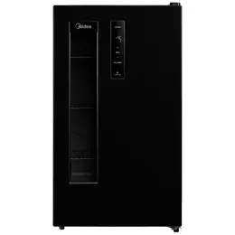 Cervejeira Frost Free Midea 82 Litros MDRX150FGGDX01 Painel Touch 5 Modos Pré Programados Preta 110V