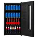 Cervejeira Frost Free Midea 82 Litros MDRX150FGGDX01 Painel Touch 5 Modos Pré Programados Preta 110V