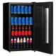 Cervejeira Frost Free Midea 82 Litros MDRX150FGGDX01 Painel Touch 5 Modos Pré Programados Preta 110V